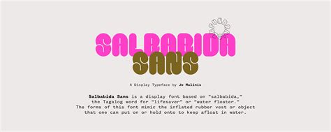 salbabida drawing|Salbabida Sans :: Behance.